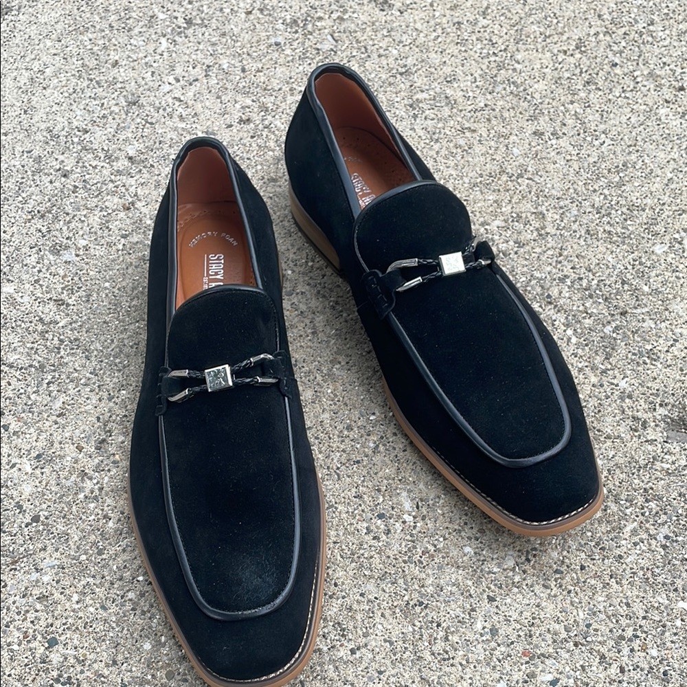 Stylish Black Suede Men's Loafers